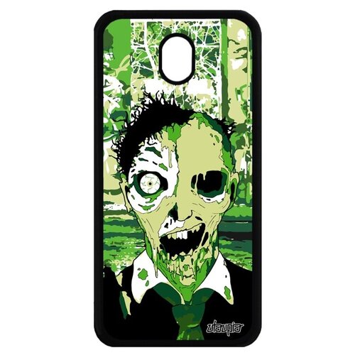 фото Защитный чехол на телефон // galaxy j7 2017 // "зомби" монстр дизайн, utaupia, зеленый