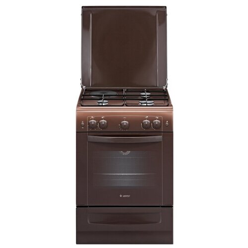 Плита газоэлектрическая GEFEST 6110-01 0301 коричневый 2747700₽