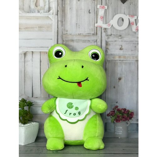 фото Мягкая игрушка лягушка 22 см plush toys