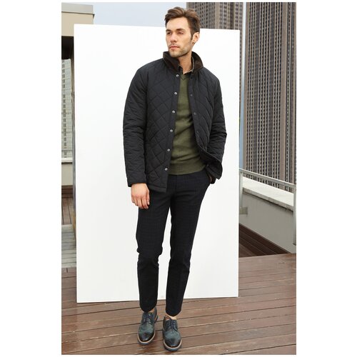 фото Куртка b538505 baon черный 48 m (48) мужской однотонный