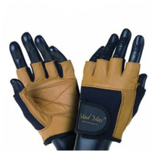 фото Madmax перчатки fitness mfg444 коричнево-черный s, s mad max