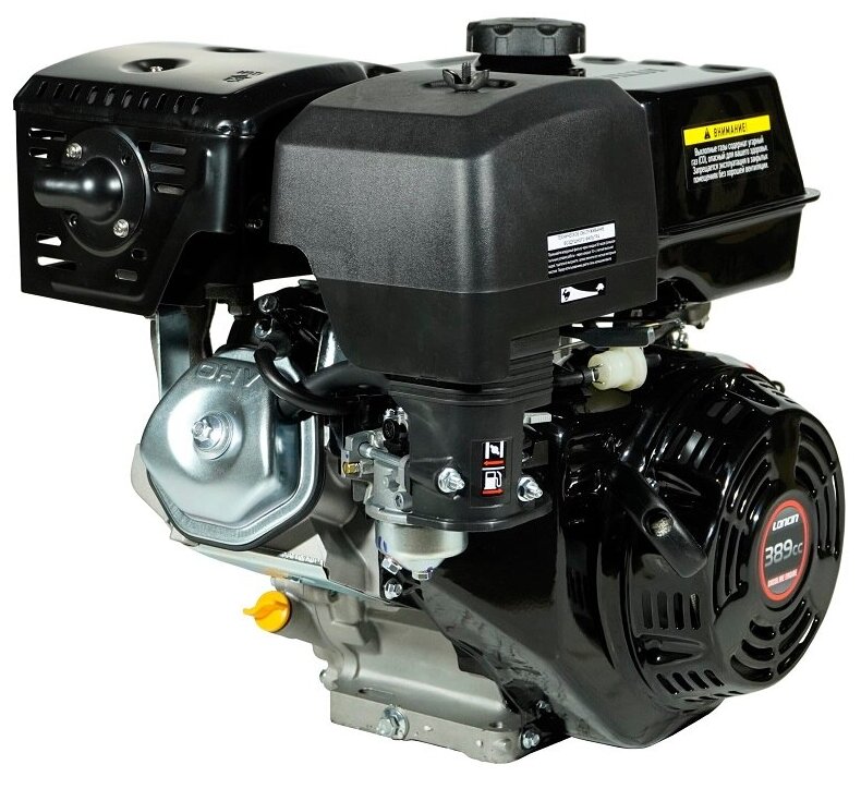 Двигатель бензиновый Loncin G390F (I type) D25.4 (13л.с., 389куб. см, вал 25.4мм, ручной старт) - фотография № 7