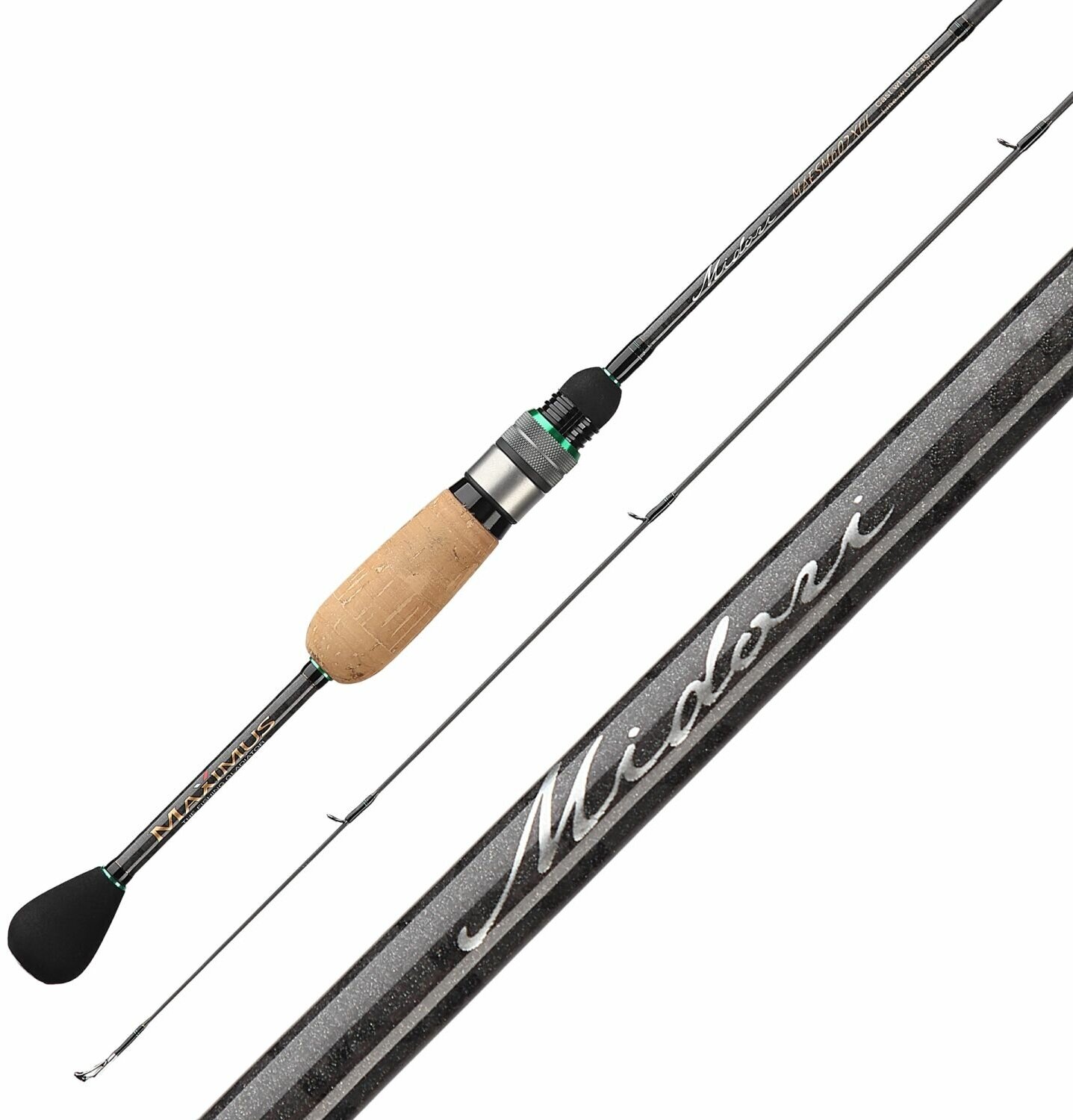 Спиннинг для рыбалки Maximus Midori Stream 622SUL 1-5гр, 188 см, для ловли форели, микродижга и рокфишинга / удилище спиннинговое, ультралайт