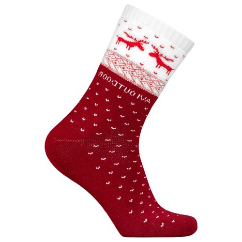 Носки NordKapp размер 39-42, красный носки nordkapp размер 39 42 фиолетовый белый