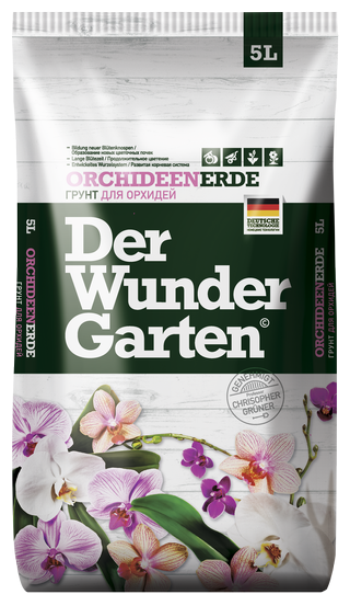 Грунт PETER PEAT Der Wunder Garten Для орхидей