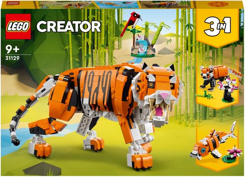 Конструктор LEGO Creator 31129 Величественный тигр, 755 дет.