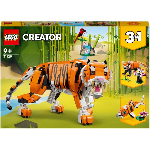 lego 31129 majestic tiger Конструктор LEGO Creator 31129 Величественный тигр, 755 дет.