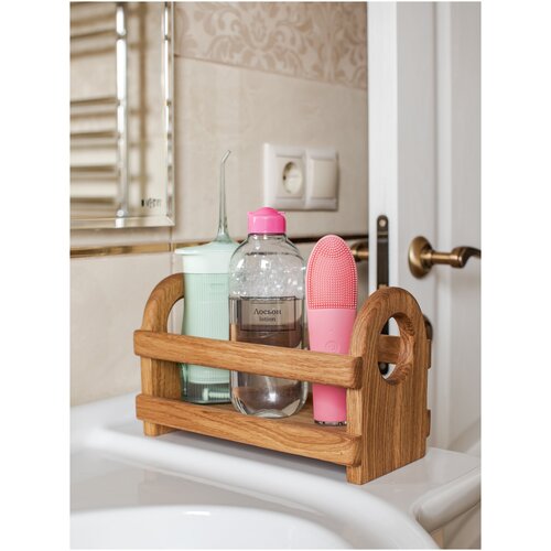 Ящик для хранения с ручками в натуральном цвете