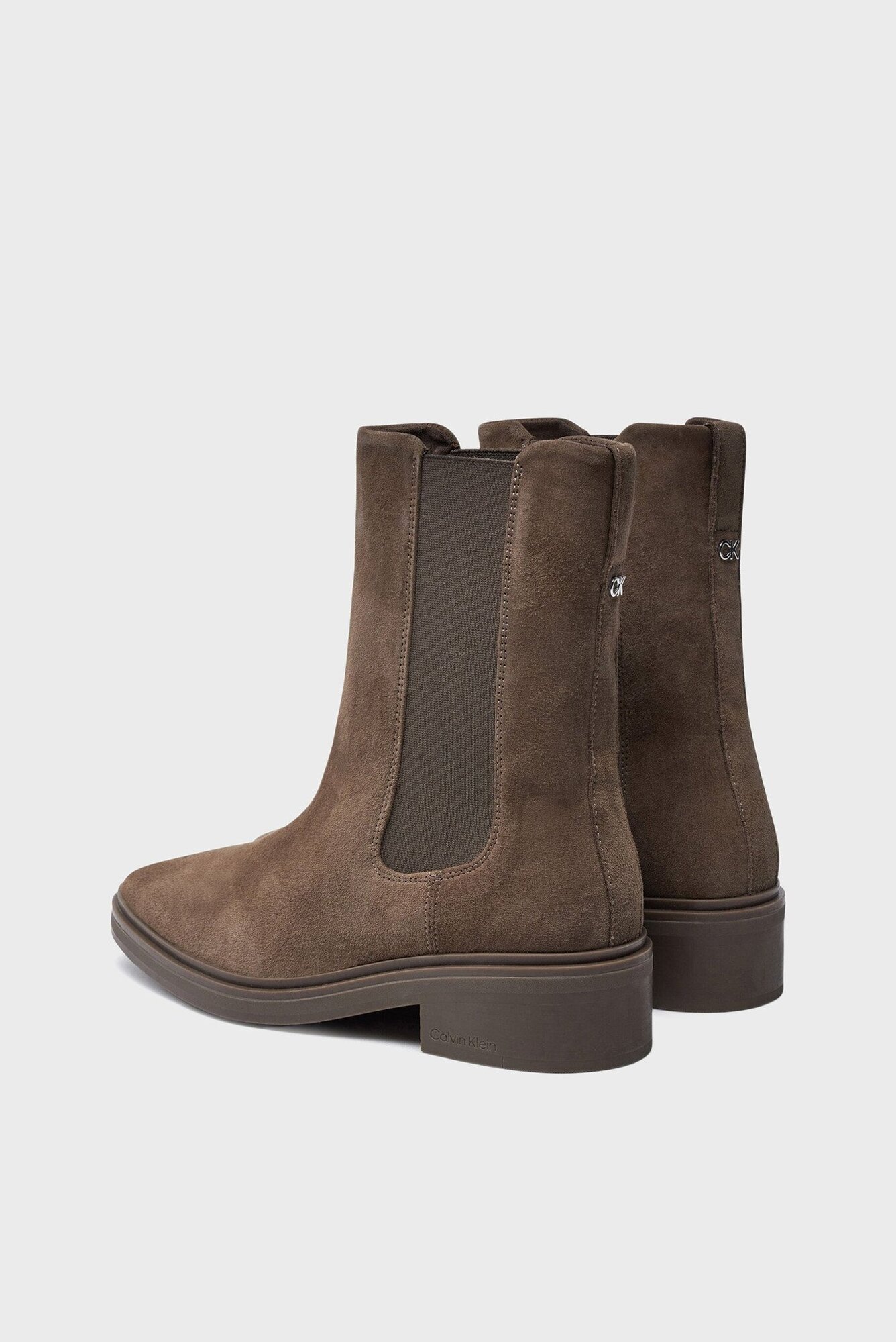 Сапоги CALVIN KLEIN, размер 39 EU, коричневый — фото 1