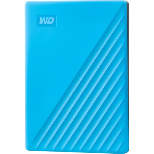 Внешние HDD/ Portable HDD 2TB WD My Passport (Blue), USB 3.2 Gen1, 107x75x11mm, 120g /12 мес./ WDBYVG0020BBL-WESN