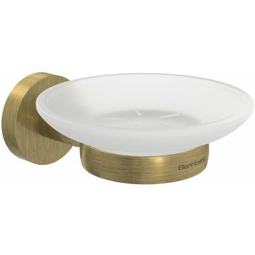 Мыльница Bennberg стекло BRONZE BA-22 BR