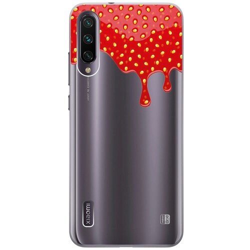 Силиконовый чехол на Xiaomi Mi A3, CC9e, Сяоми Ми А3, Ми СС9е с 3D принтом Jam прозрачный