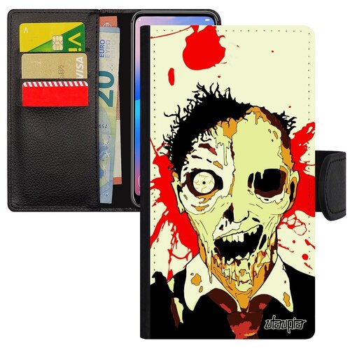 фото Противоударный чехол книжка на смартфон // galaxy s7 // "зомби" стиль фантом, utaupia, цветной