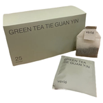 Чай Verle Tea Green tea TEA GUAN YIN (Тегуаньинь чай Зеленый ), 25 пакетиков по 2 грамма - изображение