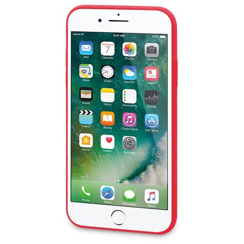 Чехол-накладка DYP Liquid Pebble для Apple iPhone X/XS красный