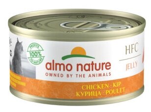 Almo Nature консервы Консервы для Кошек Курица в желе (HFC - Jelly - Chicken) 9410H | Legend HFC Adult Cat Imperial Chicken 0,07 кг 24180 (18 шт)