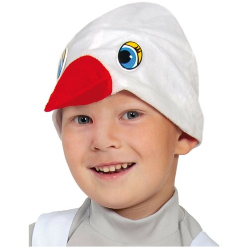 фото Аист карнавалофф детская карнавальная шапочка-маска р. 52-54