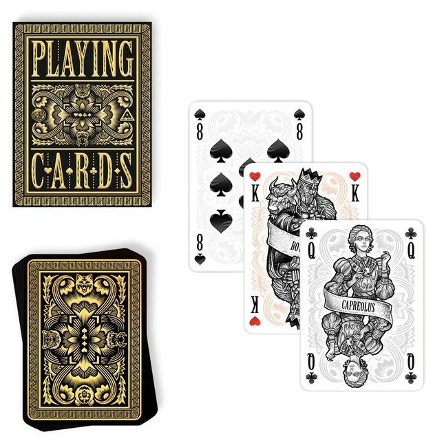Игральные карты" Playing cards средневековье", 54 карты 6888890