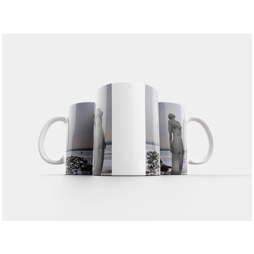 фото Кружка "русалочка, балтийское море, зима" 320 мл lotsprints