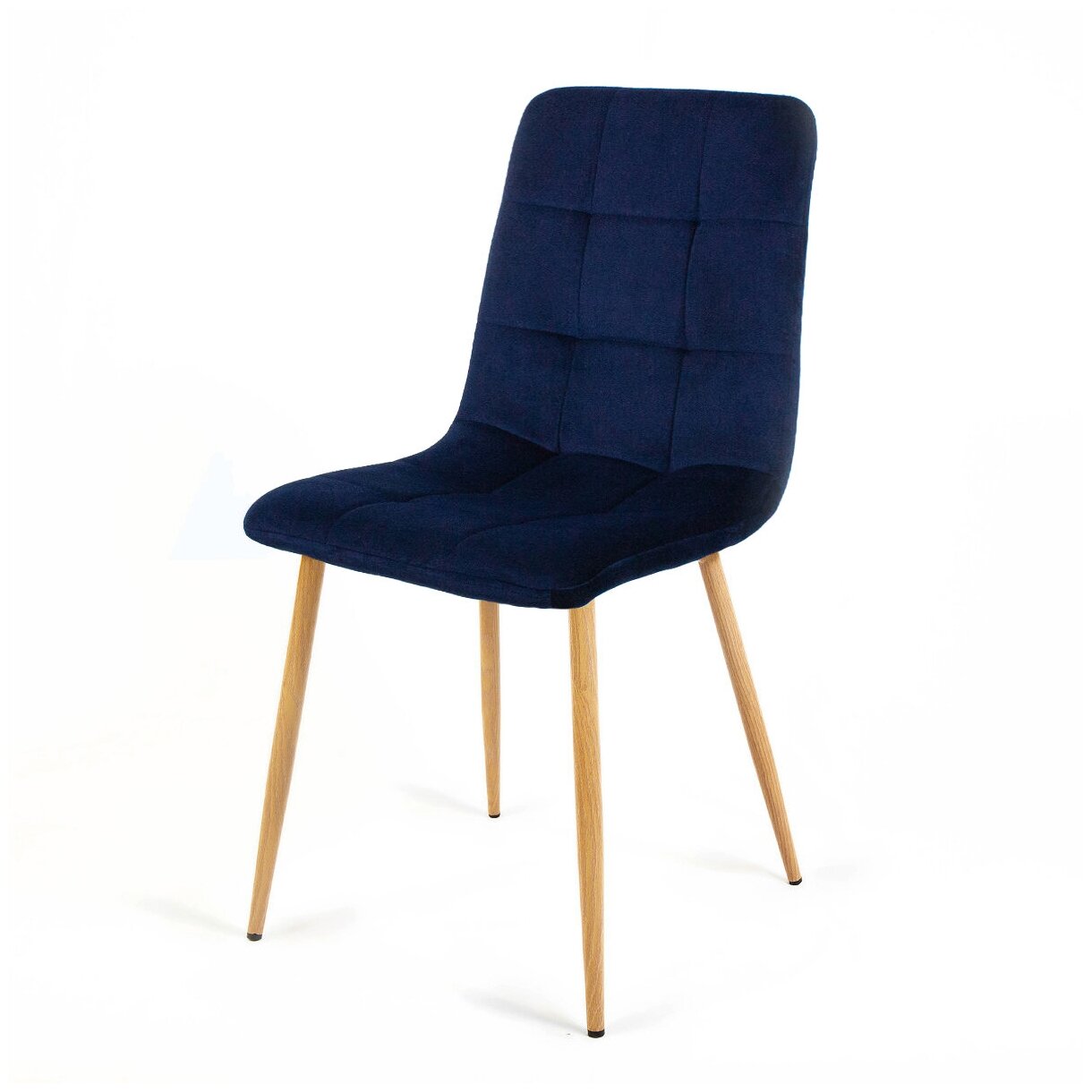 Комплект стульев Plams Марс, металл/текстиль, 2 шт., цвет: dark blue/бежевый - фотография № 5
