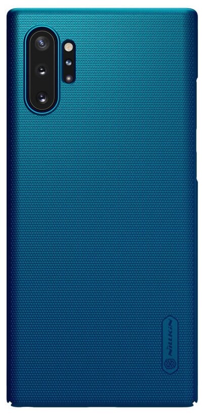 Накладка Nillkin Super Frosted Shield для Samsung Galaxy Note 10 Plus синий — фото 1