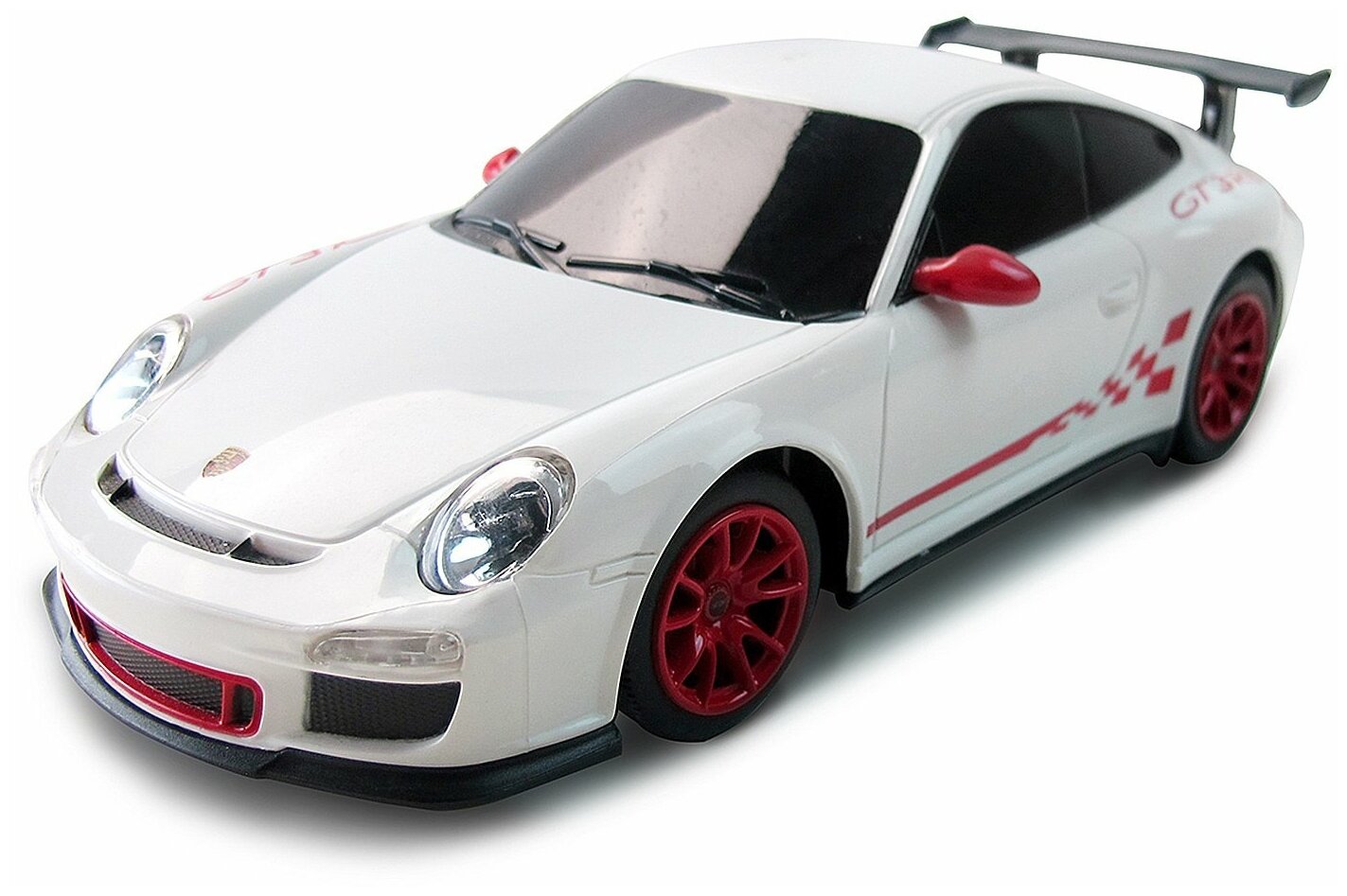 Машина р/у 1:24 Porsche GT3 RS 18см  белый