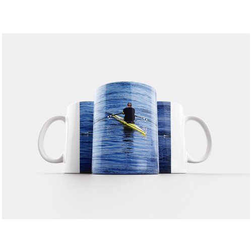 фото Кружка "вода, река, каяк" 320 мл lotsprints
