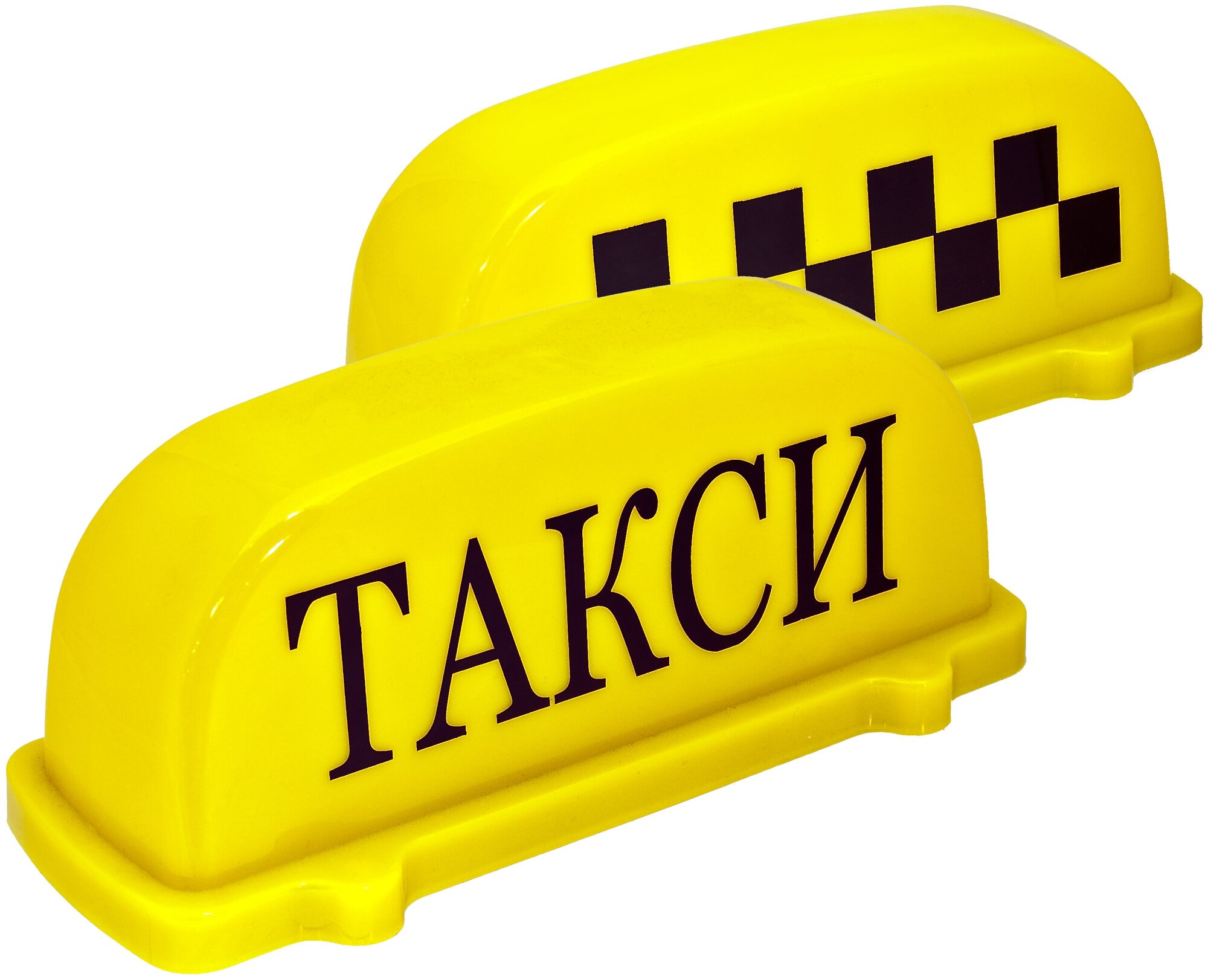 Знак "TAКСИ" TX-202 YELLOW магнитный с подсветкой 12V MEGA ELECTRIC