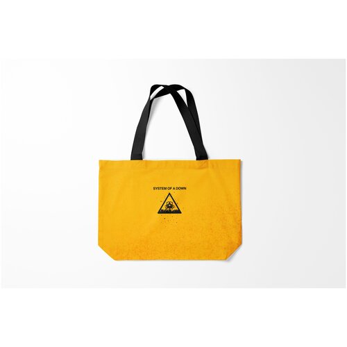 фото Сумка-шоппер / 46х35 см / рок / system of a down burnettie