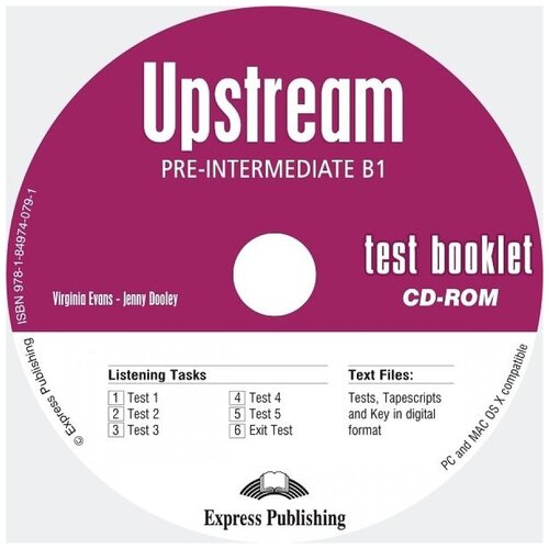 Upstream Pre-Intermediate B1 Test Booklet CD-ROM