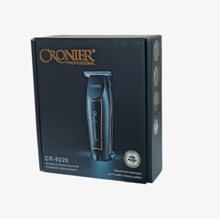Триммер для волос PROFESSIONAL CRONIER CR-9220, черный - фотография № 4