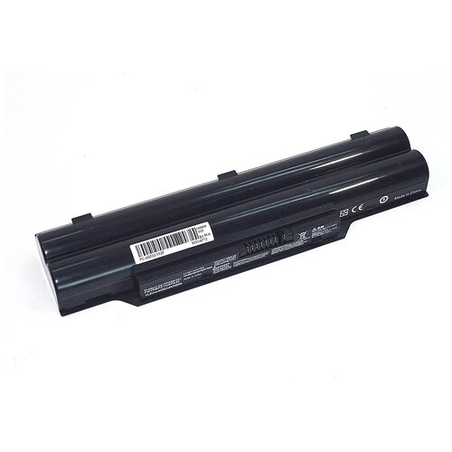 Аккумуляторная батарея (аккумулятор) для ноутбука Fujitsu LifeBook A532 10.8V 4400mAh AH532-3S2P черная