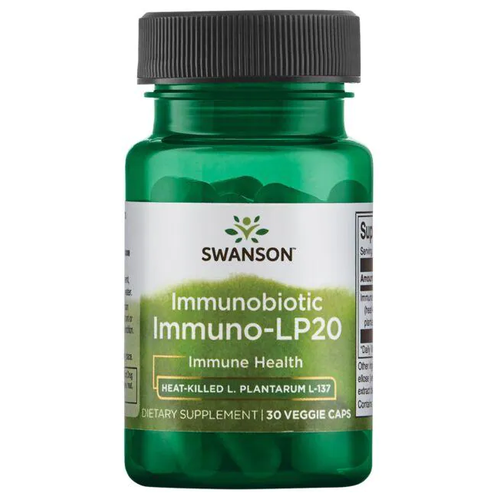 Swanson Immunobiotic Immuno-Lp20 (Иммунобиотик) 50 мг 30 вег капсул, 02/24