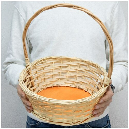 Корзина плетёная «Д30 светлая»