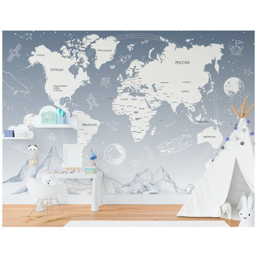 Детские флизелиновые фотообои - карта 