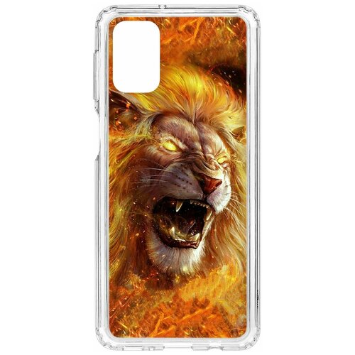 фото Чехол на samsung galaxy m31s kruche print лев / чехол для samsung / чехол с рисунком / чехол с принтом / чехол для самсунг / чехол для самсунг / бампер на гелакси / чехол накладка для гэлэкси / противоударная накладка для samsung galaxy / защита для galaxy / защита на samsung / cиликоновый чехол для samaung galaxy / пластиковый чехол на самсунг / защитный чехол для самсунг / чехольчик / защита телефона / ударопрочный чехол / галакси кruче