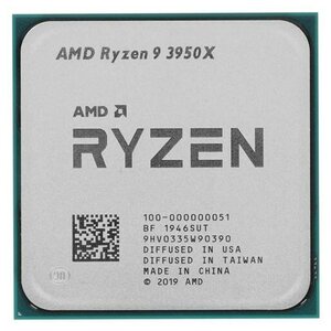 Процессор AMD Ryzen 9 3950X AM4,  16 x 3500 МГц