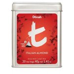 Чай черный Dilmah t-Series Italian almond в пакетиках - изображение