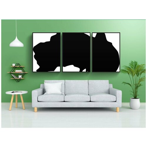 фото Набор модулных постеров для интерьера "австралия, карта мира, мир" 60x90 см. в тубусе, без рамки lotsprints