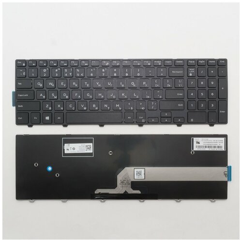 Клавиатура для ноутбука DELL MP-13N73US-442 PK1313G4A06 CN-0HHCC8-72438 Inspiron 3552 Inspiron 5558-6582 117000₽