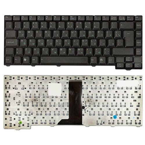 Клавиатура keyboard K012462B2 для ноутбука Asus F2 F2F F2HF F2J F3 F3E F3J F3Q F3Sa F3Sc F3TC X53 X53Q Pro31 T11 Z53 черная 28pin 756₽