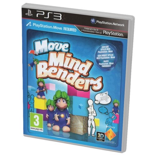 Игра Move Mind Benders Playstation 3, Английская версия