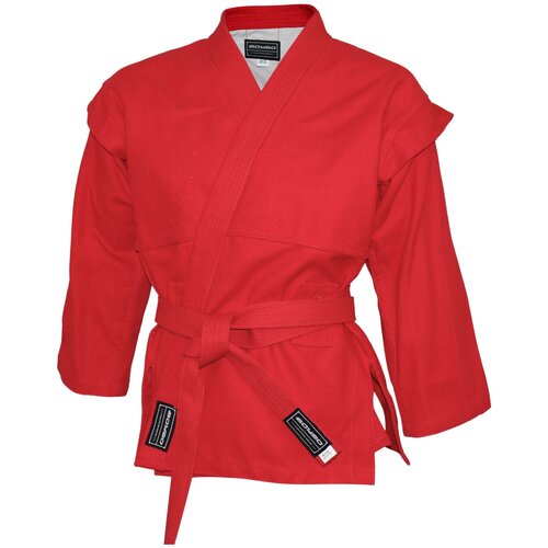 Куртка для самбо BoyBo красная (140 см)