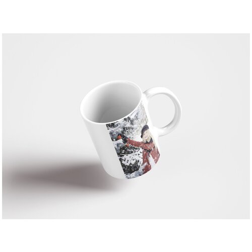 фото Кружка "праздник веселья, снег, зима" 320 мл lotsprints