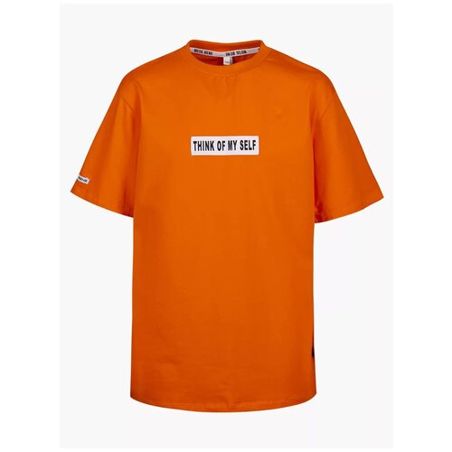 фото Футболка nota bene, размер 170, оранжевый