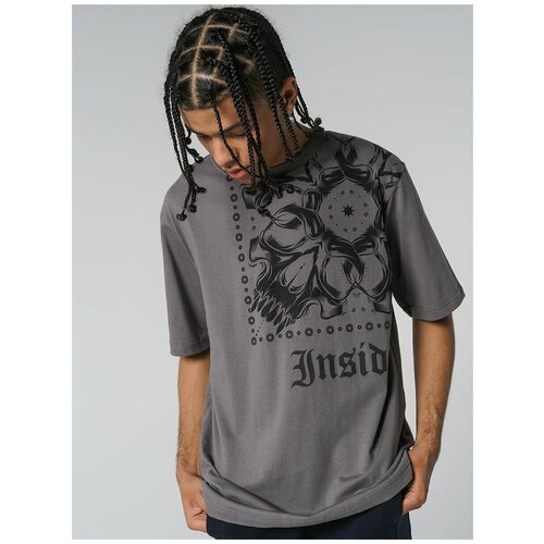 фото Футболка твое 84782 размер l, серый