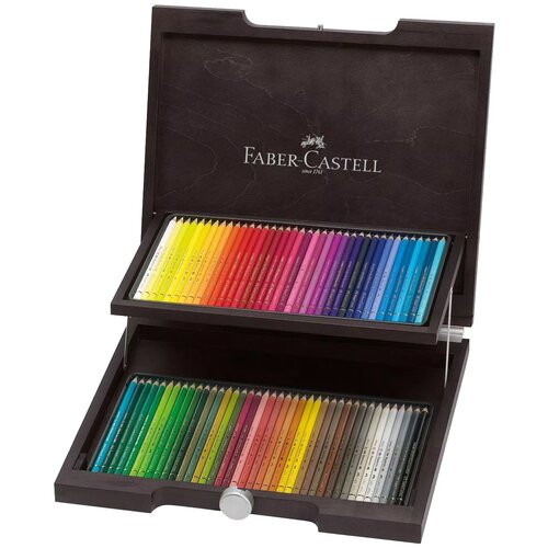 Faber-Castell карандаши цветные Polychromos, 72 цвета, 110072, 72 шт.