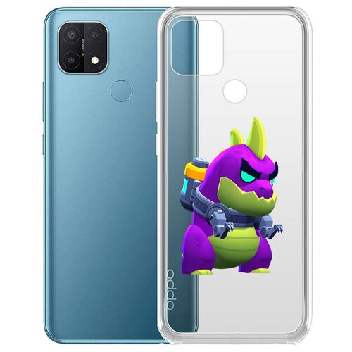 фото Чехол-накладка clear case brawl stars-мегамонстр для oppo a15 krutoff group