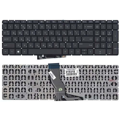 Клавиатура для ноутбука HP Pavilion 15-ab276nf черная 87000₽