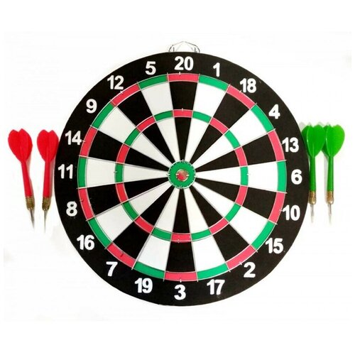 фото Дартс 15 с дротиками dart board play smart